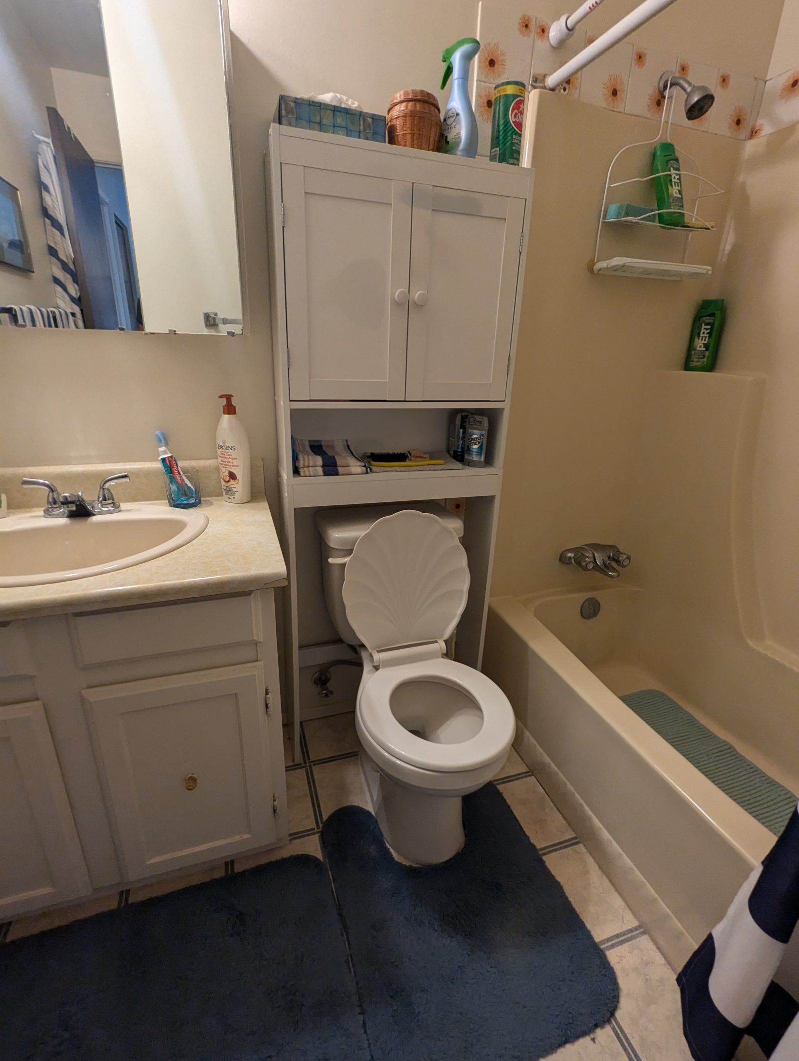 Bathroom before renovation at Crestwood