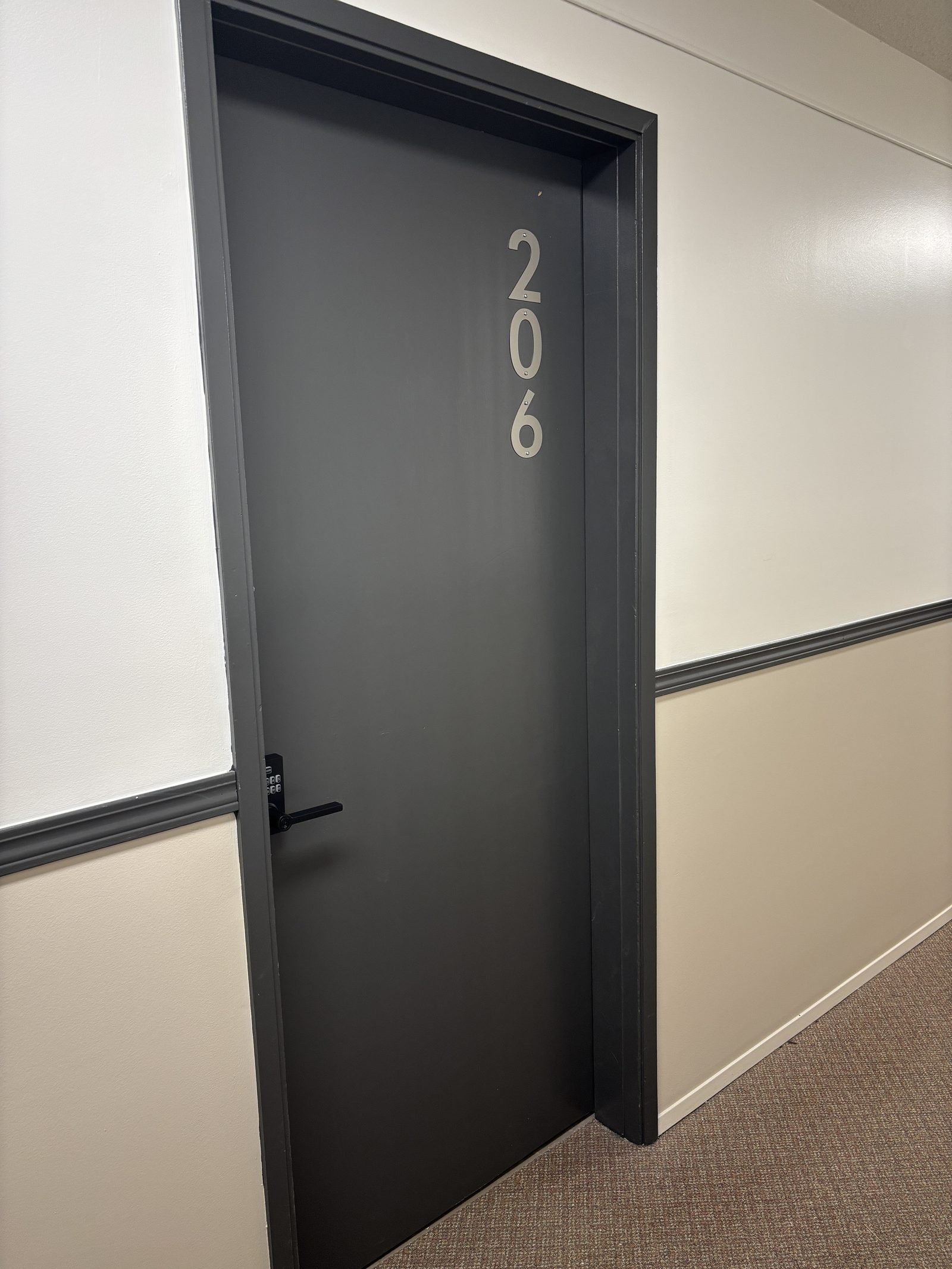Renovated exterior at Crestwood